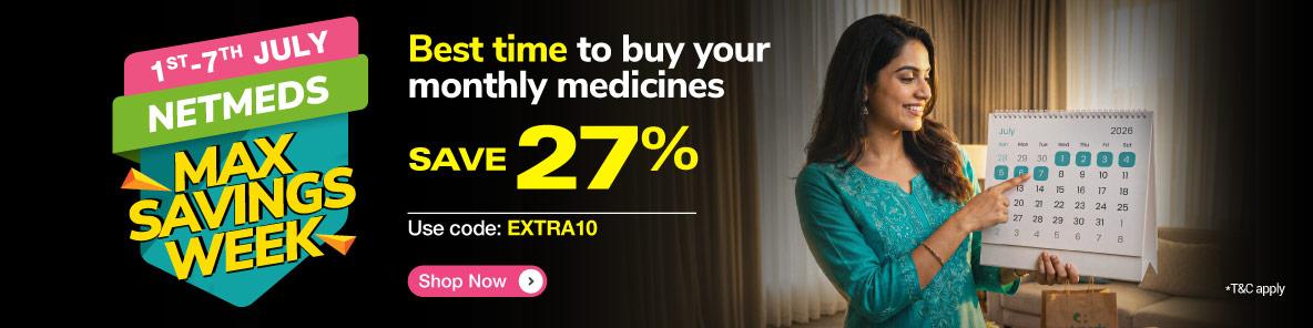 Save 27% on Medicines Online