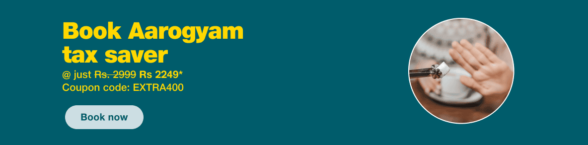 Book Aarogyam tax saver health check-up