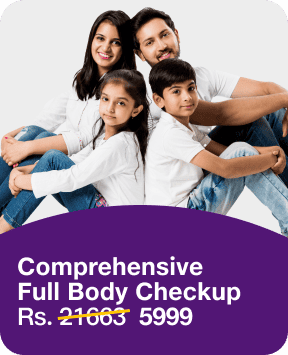Comprehensive Full Body Checkup at Rs.5999