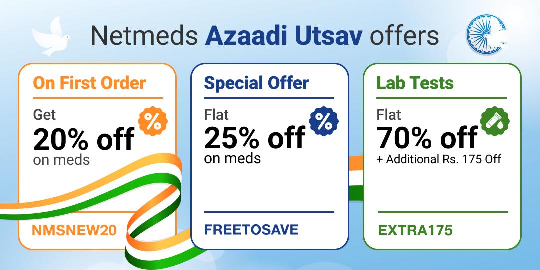 Netmeds static title offer banner