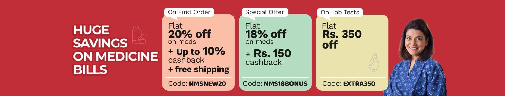 Netmeds static title offer banner