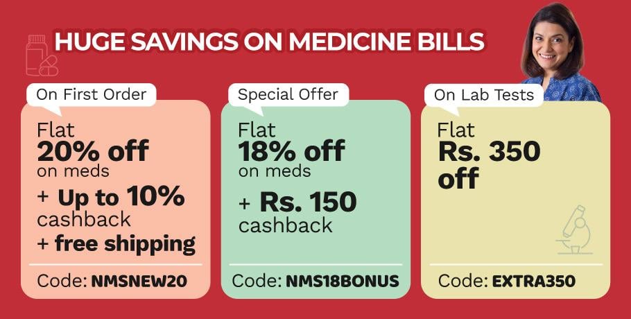 Netmeds static title offer banner