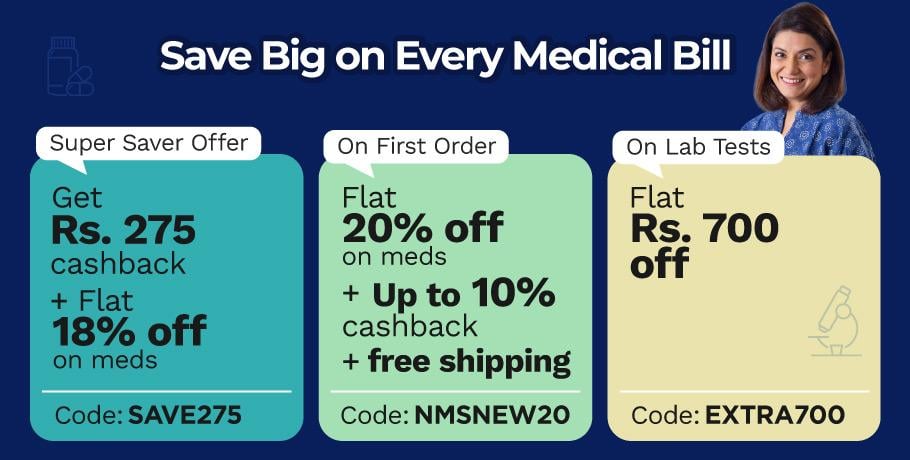 Netmeds static title offer banner