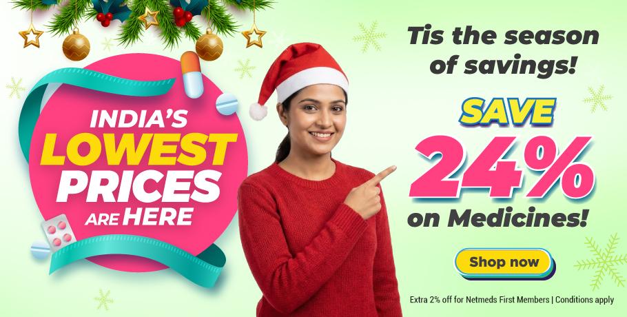 Save 24% OFF on your Medicine Orders