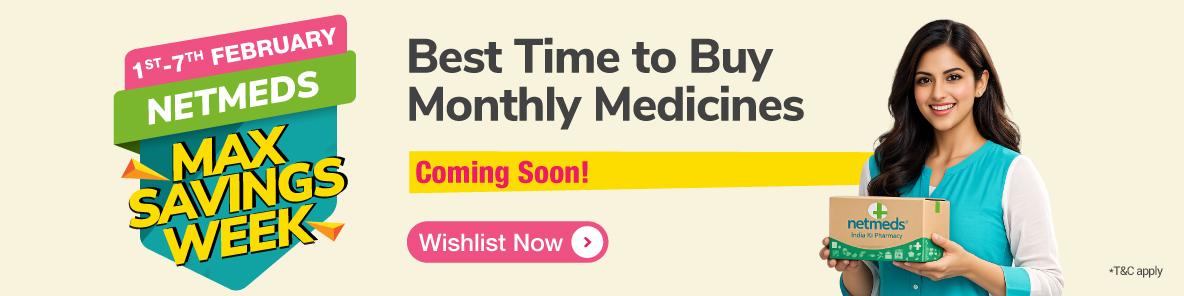 Netmeds Max Savings Week is Coming Soon!