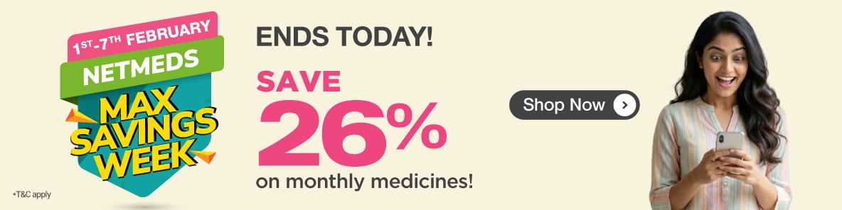 Save 26% on your medical bills with code 