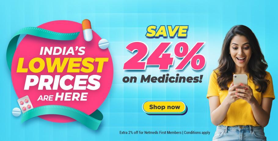 Save 24% on Medicines