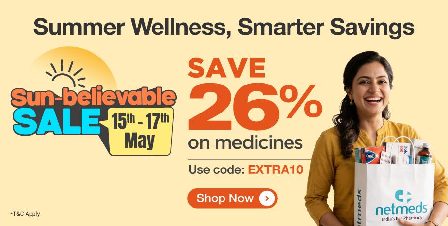 Save 26% on medicines online