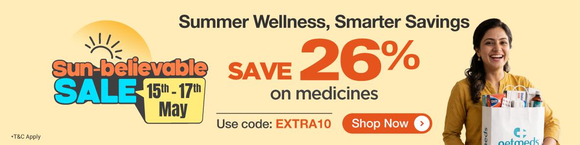Save 26% on Medicines Online