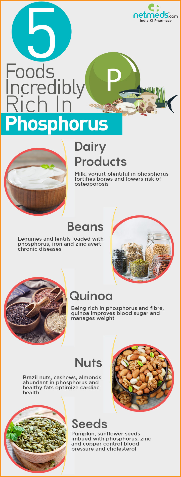phosphorus rich food info