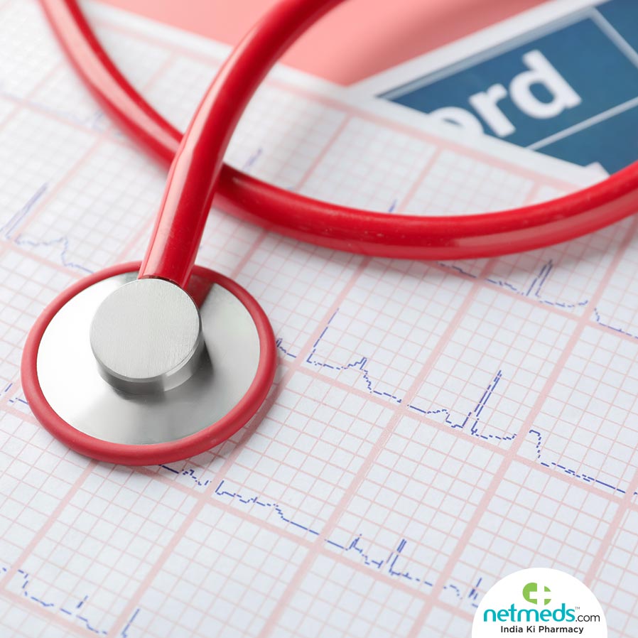 Stethoscope on ECG