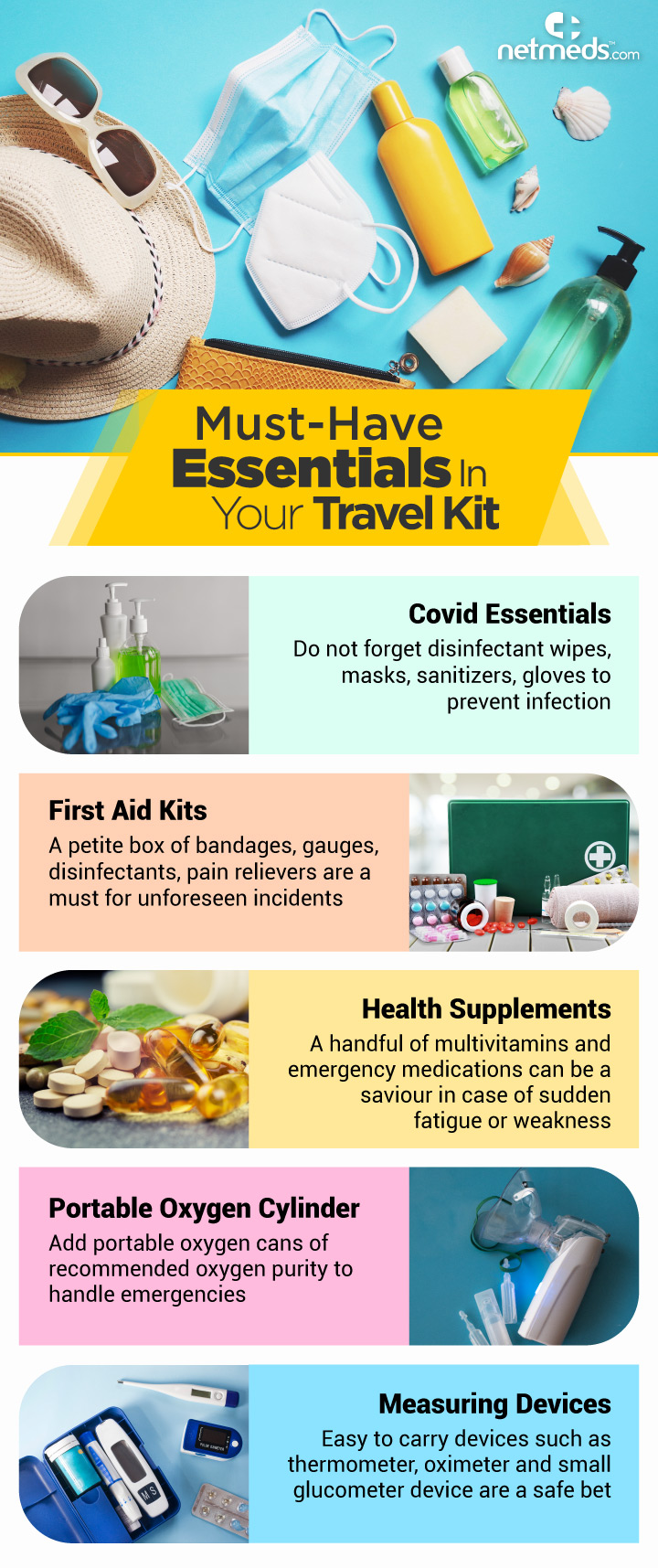 Must-have essentials in your travel kit