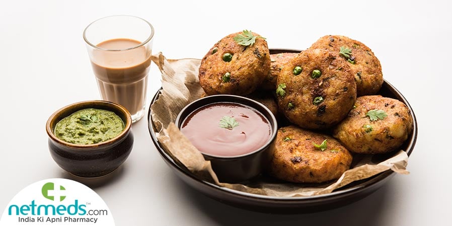 Sweet potato tikki