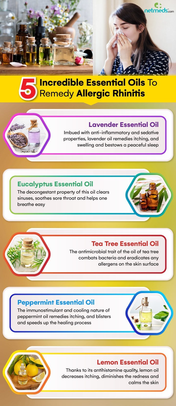 5 Incredible Essential Oils To Remedy Allergic Rhinitis