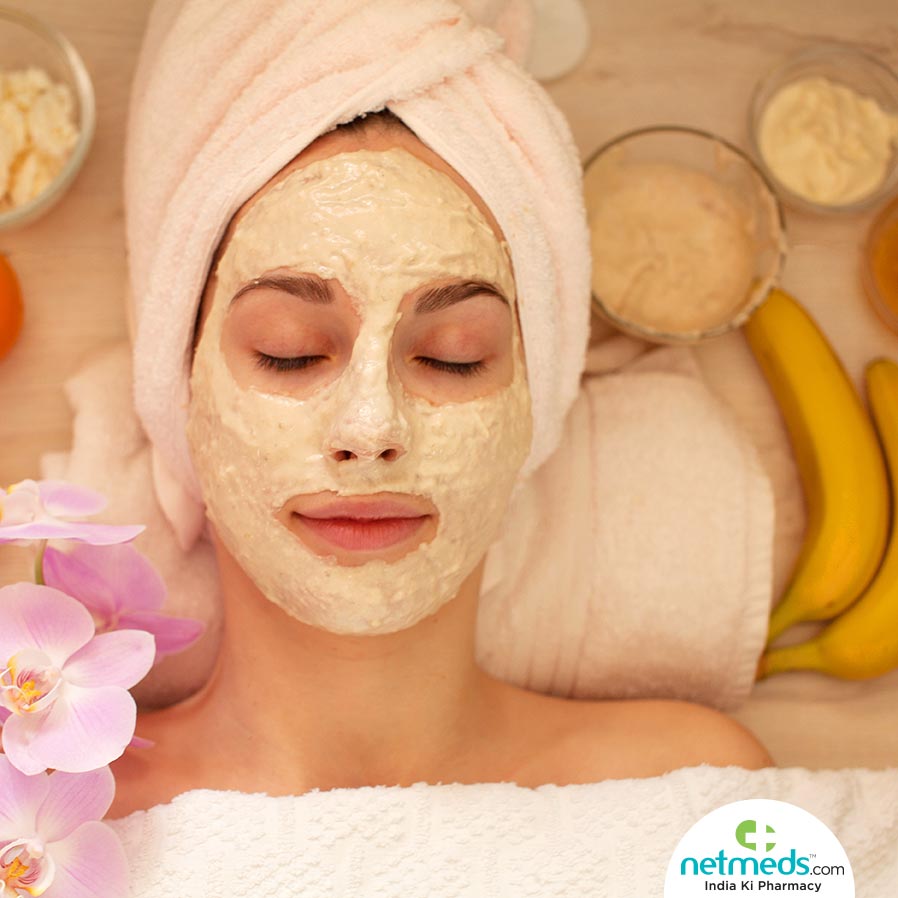 Fruit face packs