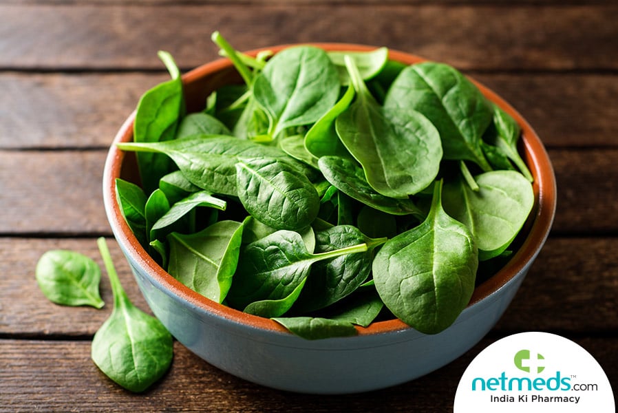 spinach health benefits