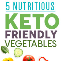 5 Must-Have Low Carb Veggies For Those On Keto Diet - Infographic