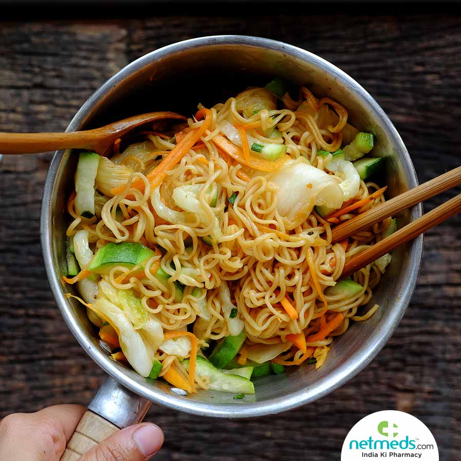 mixed vegetable noodles