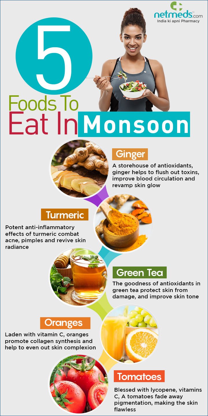 5 Foods to eat in monsoon