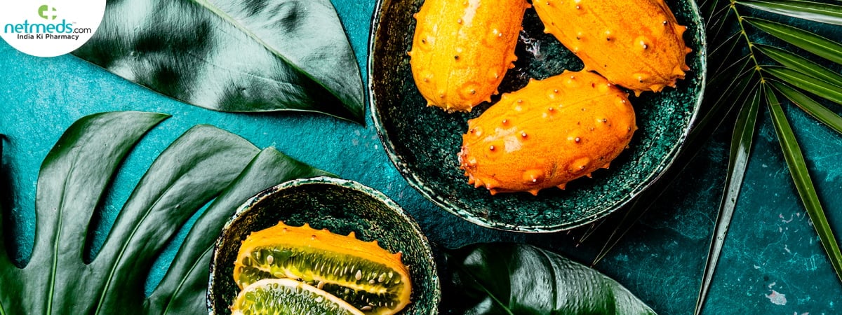 Kiwano fruit