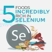 5 Foods Splendid In Selenium That Promote Overall Health-Infographic