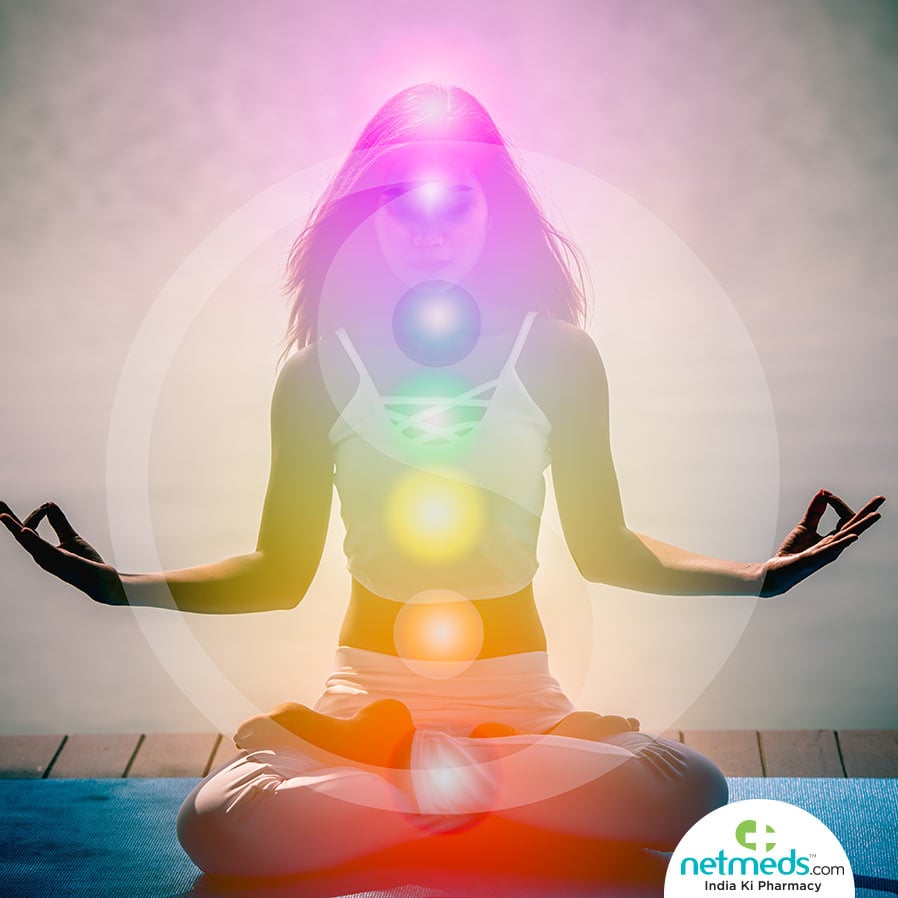 Woman doing meditation
