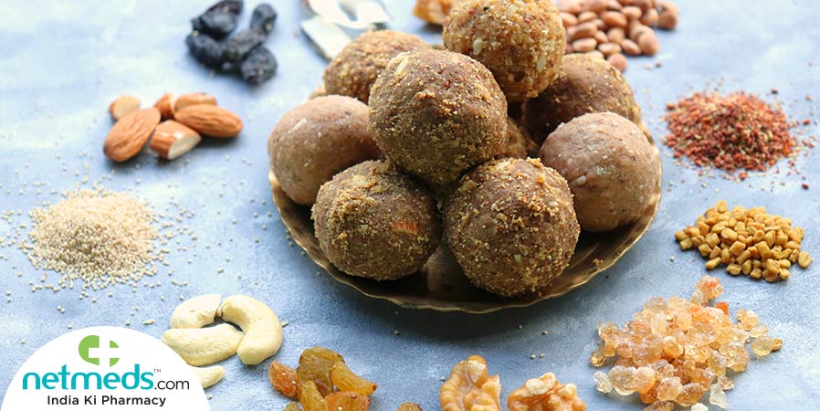 Sonth-Methi Ke Ladoo