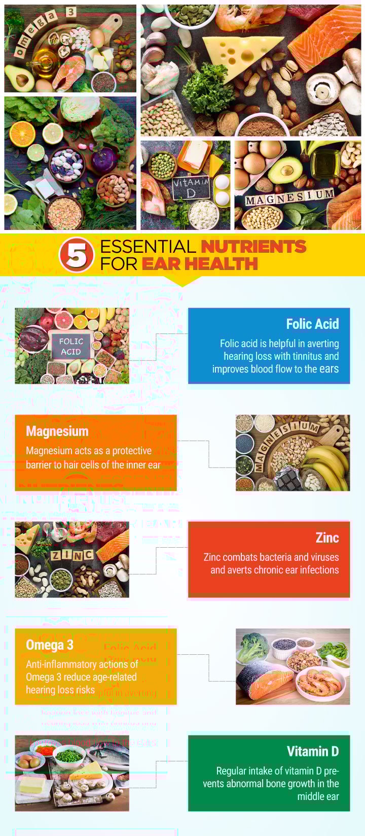 5 Essential Nutrients For Ear Health