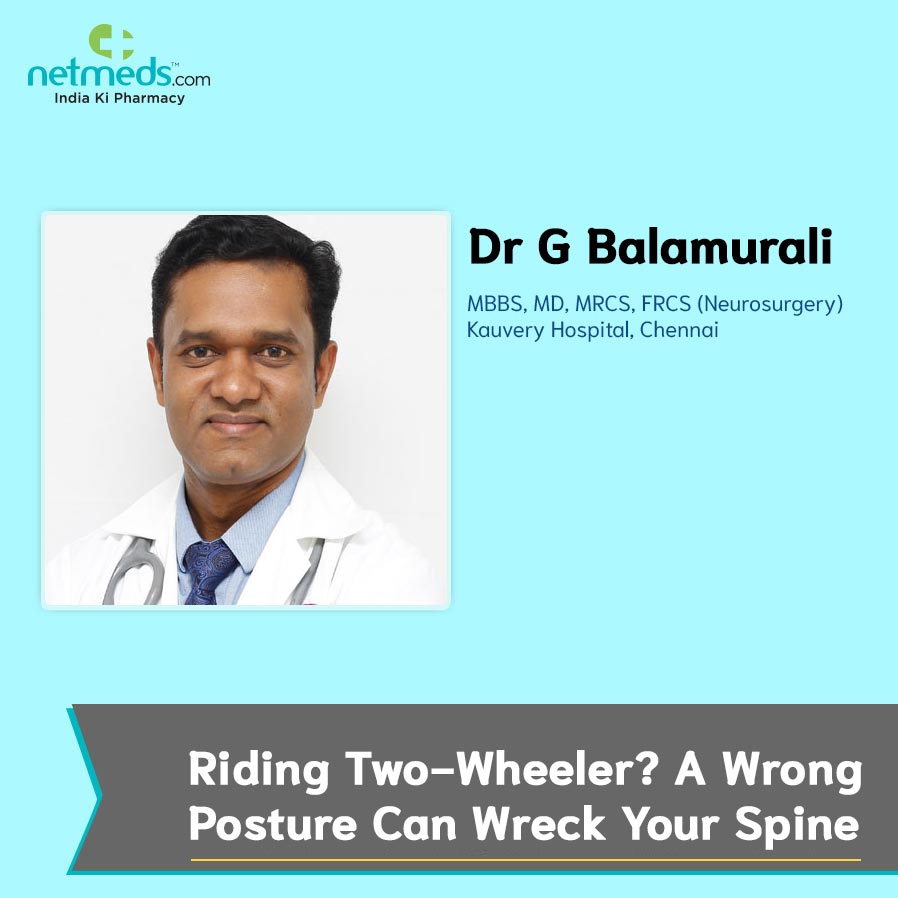 Two-wheeler posture