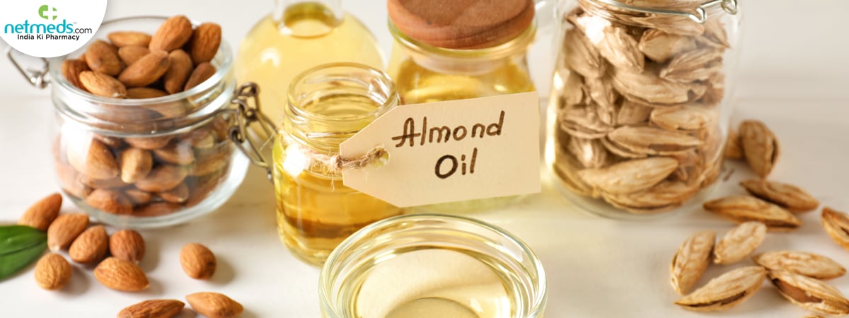 almond oil for dark circle