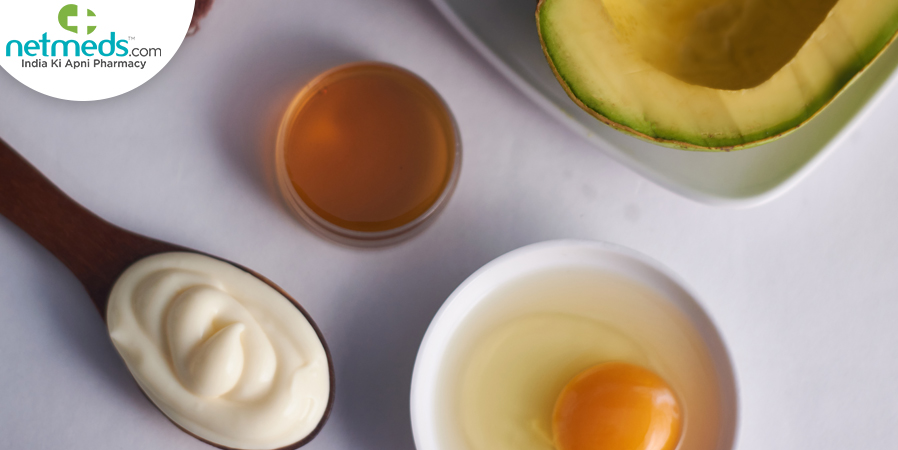 Avocado hair mask