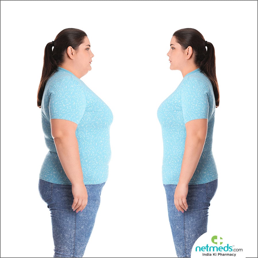 Comparing fat and fit woman