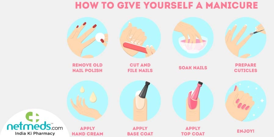 How to give yourself a manicure