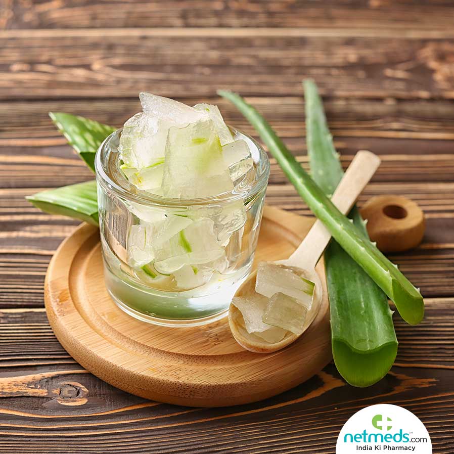 Aloe vera hair mask