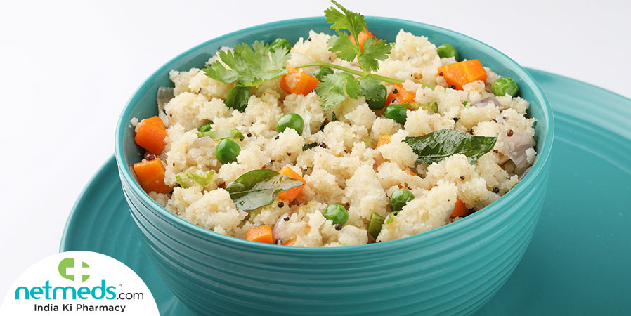 Mixed Veg Rava Upma