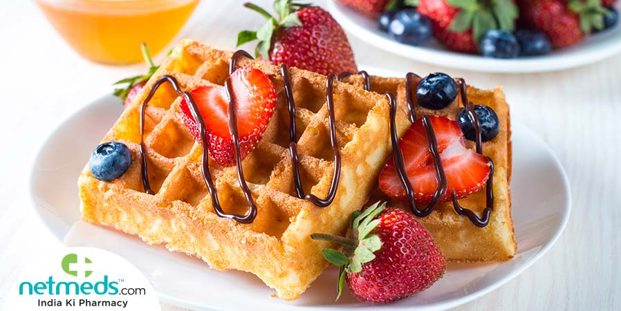Crispy Eggless Waffle