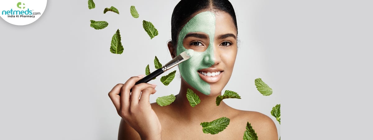 mint benefits for skin