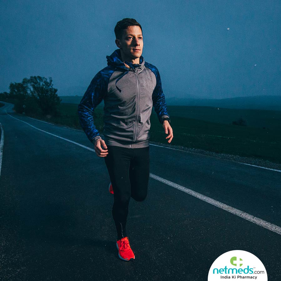 Evening walking benefits health