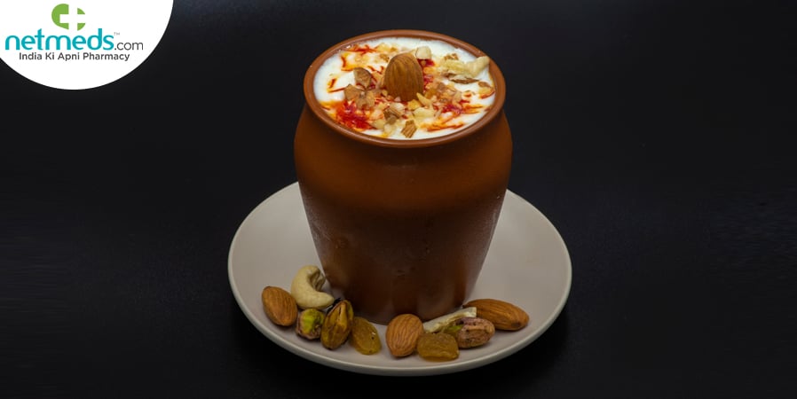 Dry Fruit Banana Lassi