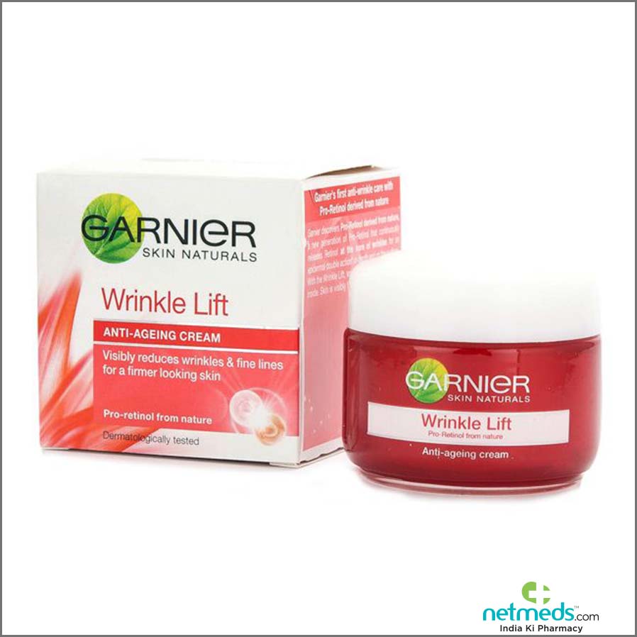 Garnier Skin Natural Wrinkle Lift Anti-Ageing Cream 40 gm-benefits