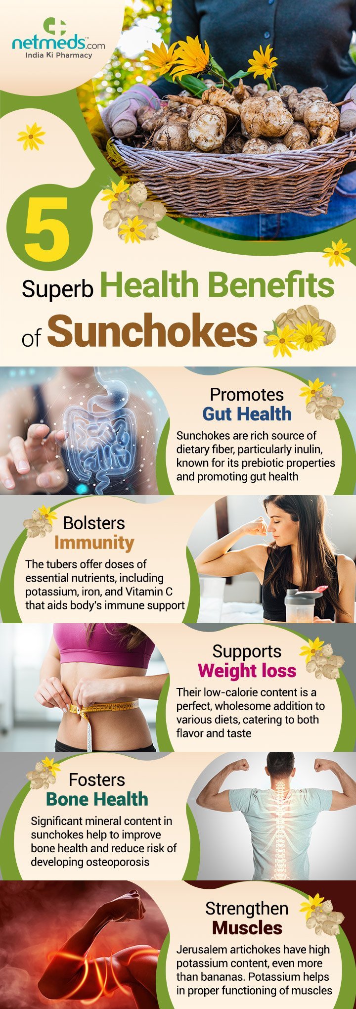 Sunchokes benefits