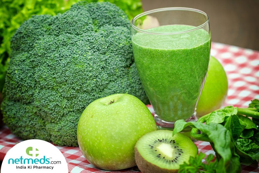 spinach broccoli kiwi
