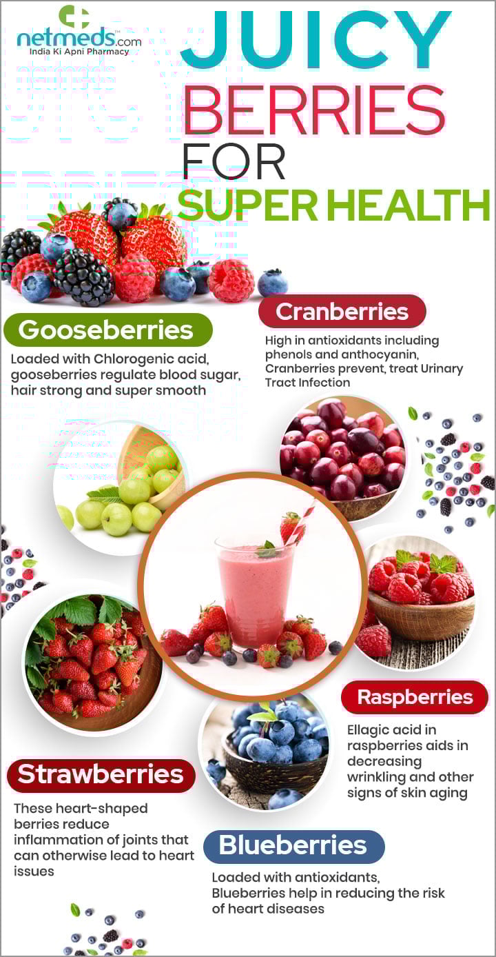Juicy Berries For Super Health