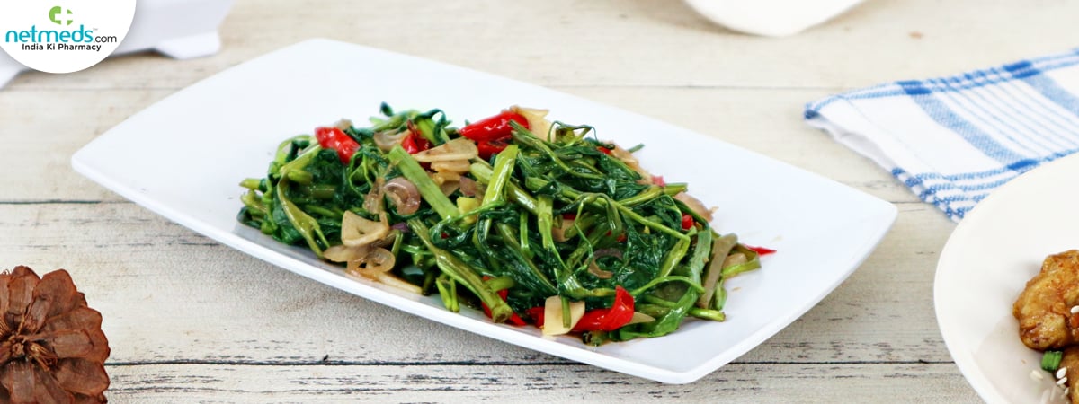 water spinach stir fry