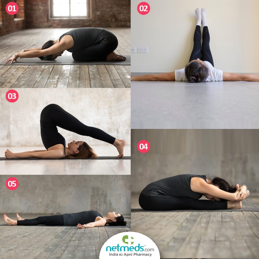 Yoga poses to treat vertigo