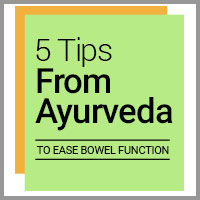 5 Best Ayurvedic Remedies To Treat Constipation - Infographic