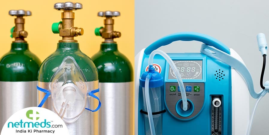 Oxygen cylinders