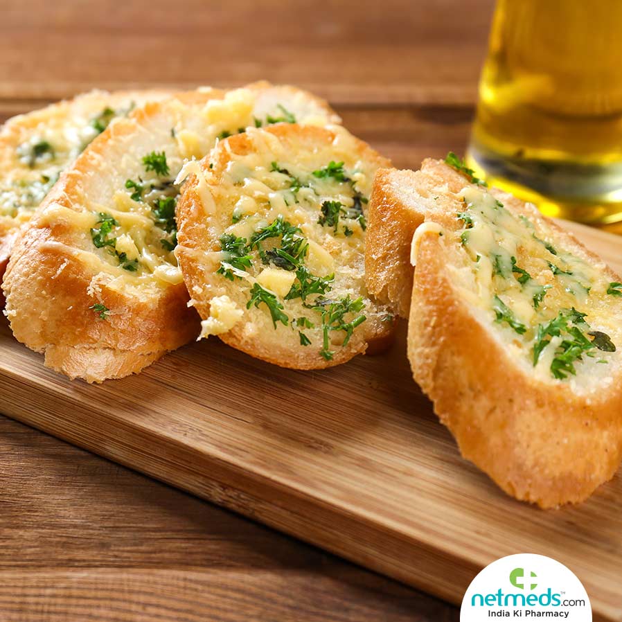 quinoa garlic bread