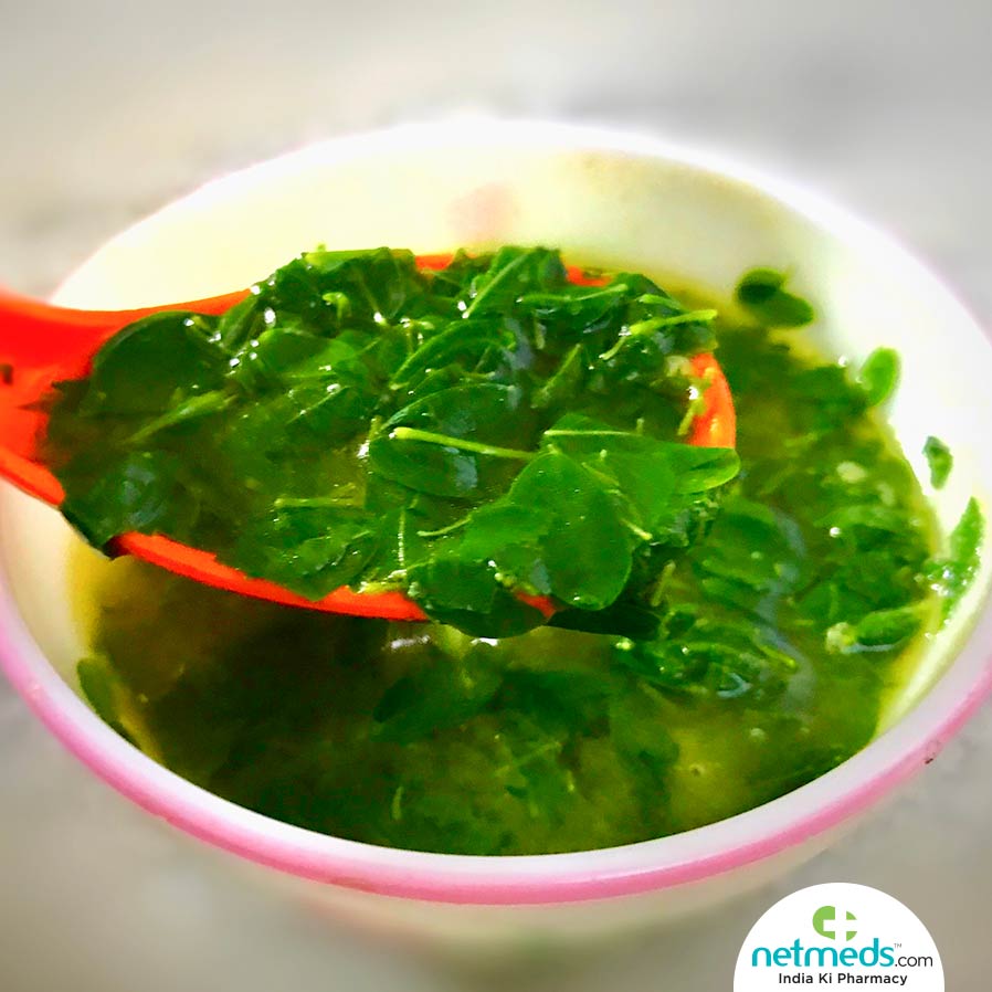 Moringa soup to regulate blood sugar