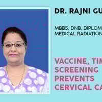  Vaccine, Timely Screening Prevents Cervical Cancer